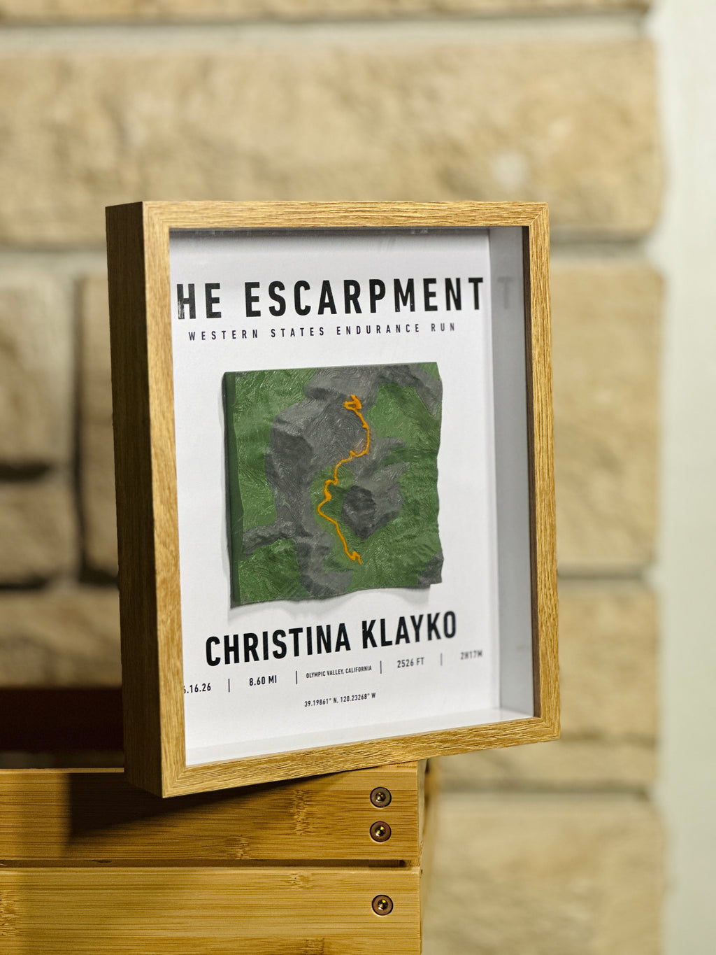 Your Summit, In Your Hands - Custom Elevation Map