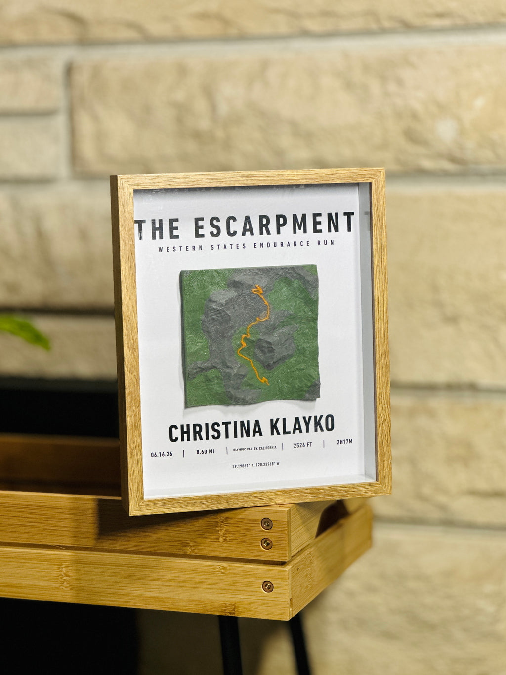 Your Summit, In Your Hands - Custom Elevation Map