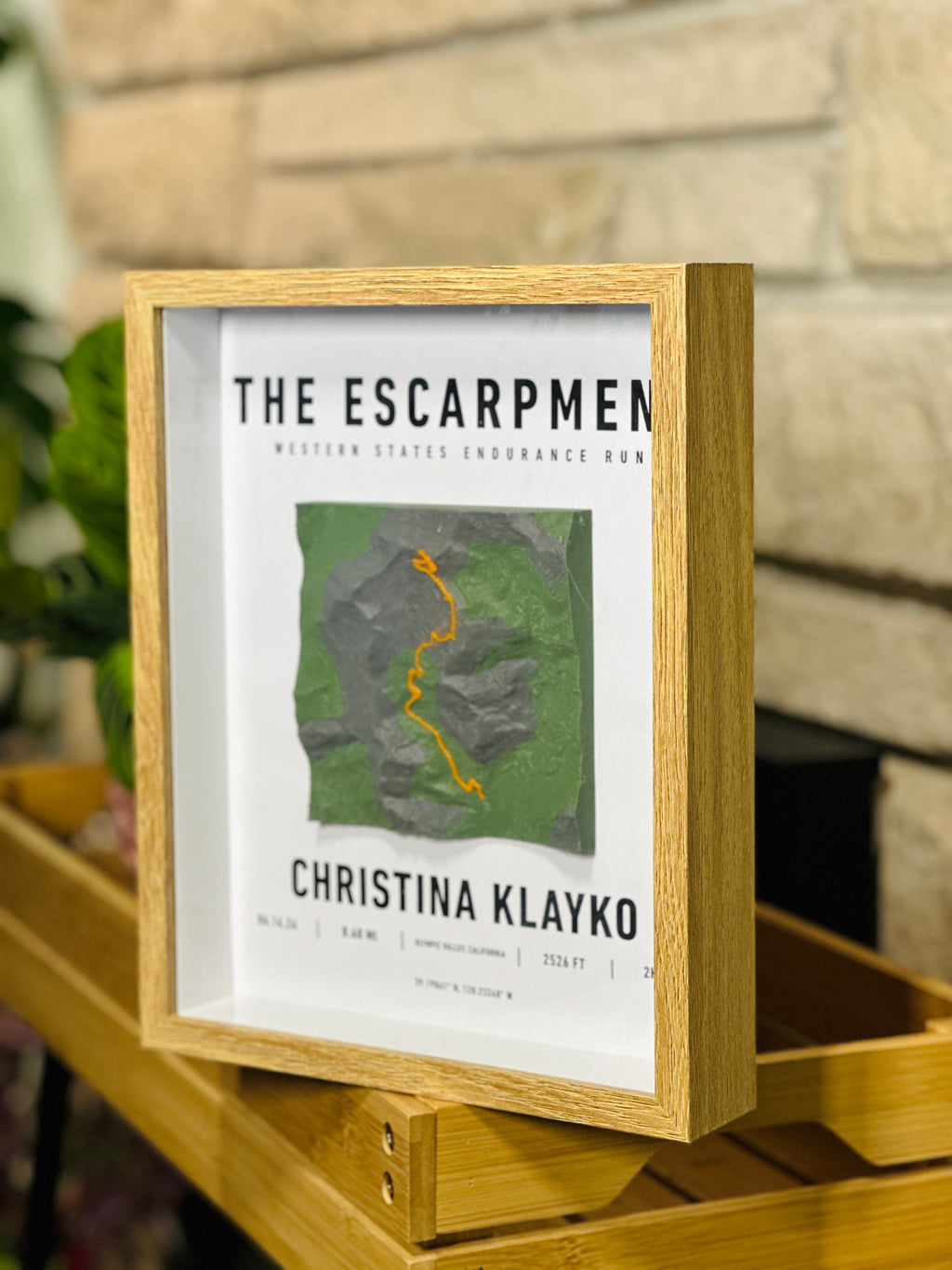Your Summit, In Your Hands - Custom Elevation Map