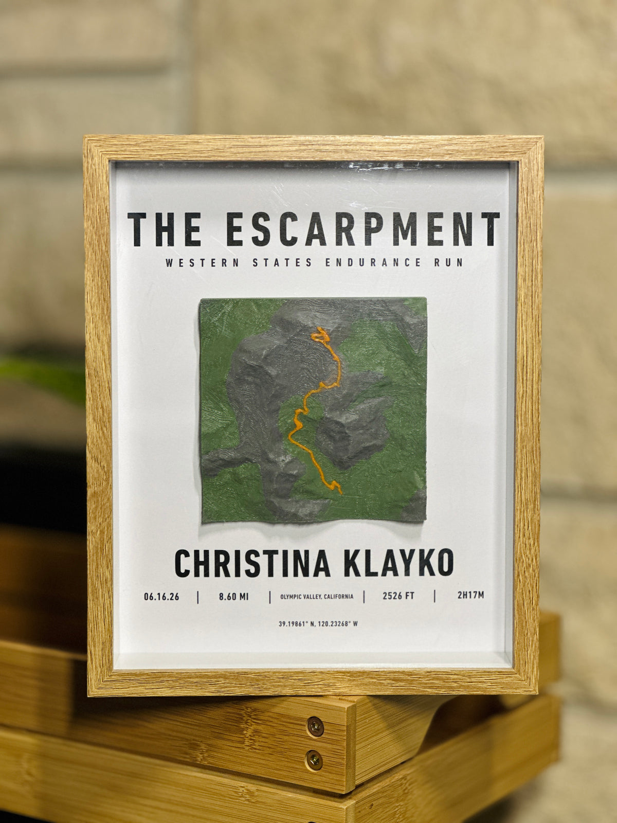 Your Summit, In Your Hands - Custom Elevation Map